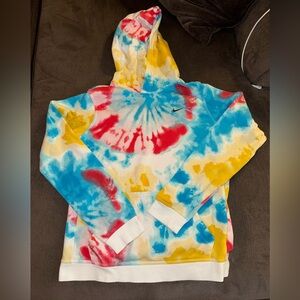 Nike Colorful Tie-Dye Hoodie youth XL